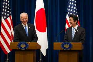 Vice President Biden Addresses Media with Japan’s PM Abe