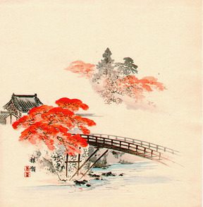 Japanese Watercolor Paintings