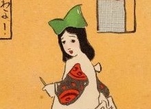 Taisho Period and Postcards by Uzaki Sumikazu (Children in Japan)