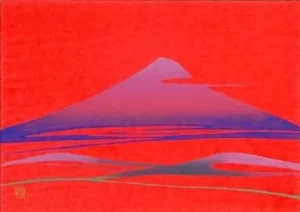 Japanese Art and the Famous Mountain