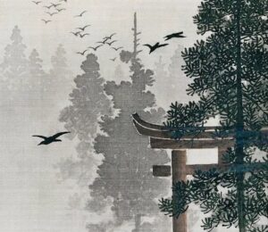 Japan Art by Hishida Shunsō (The Fading Path)